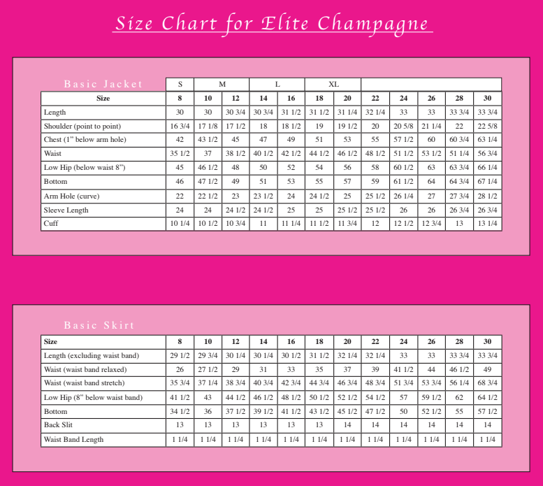 Charter Club Clothing Size Chart  Karen scott, Clothing size chart, Size  chart